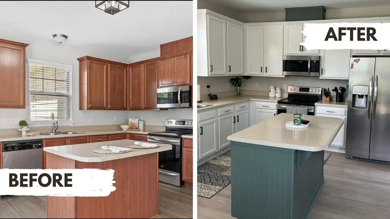 White Black Modern Photo Collage Before After Youtube Thumbnail